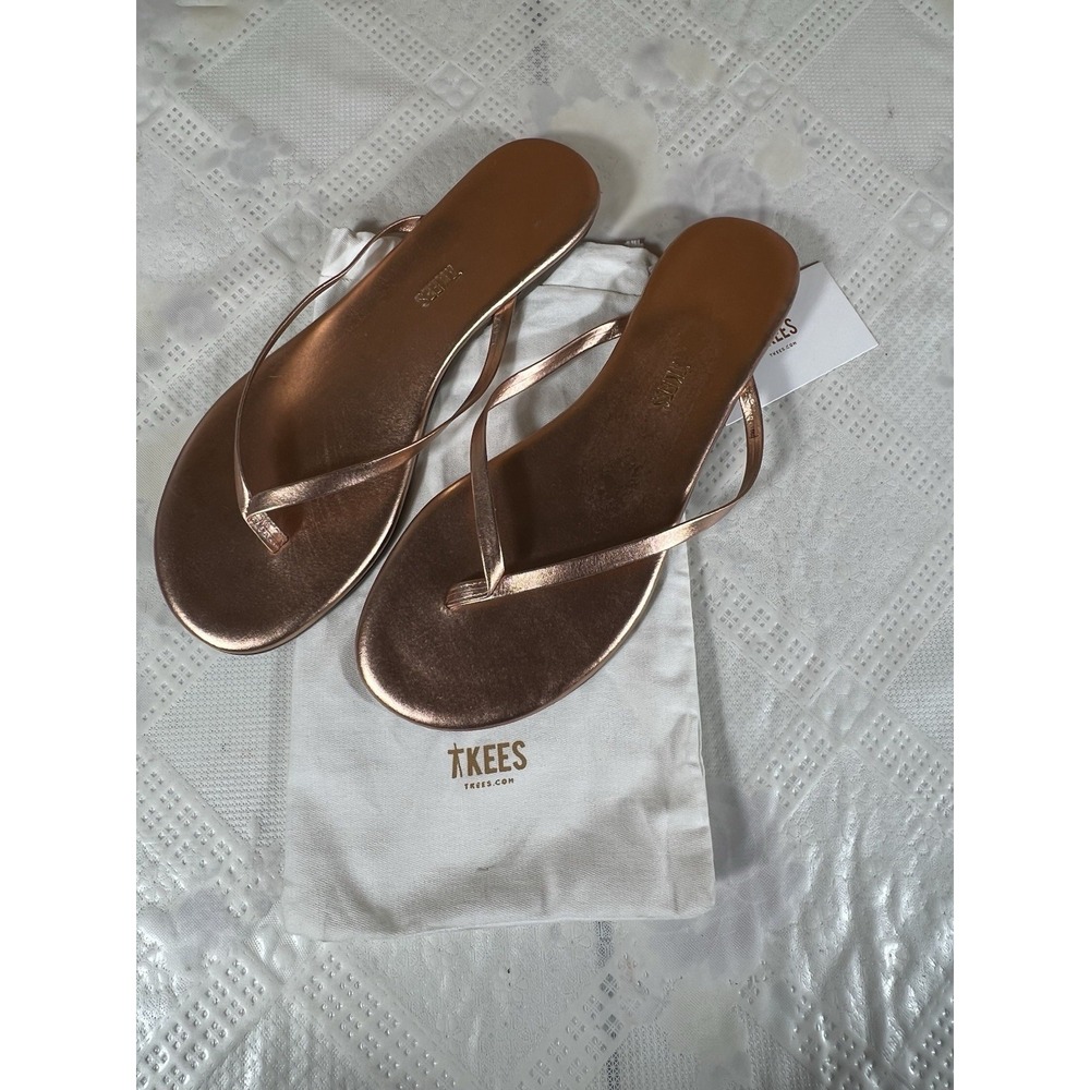 Tkees Sandals Metallics Beach Pearl Size Usa 10 Eur 41